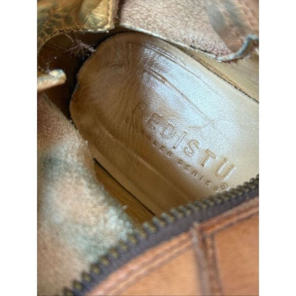 Bed Stu Cheshire Leather Boots size 8 Glove Lace Combat Boho - Picture 7 of 12